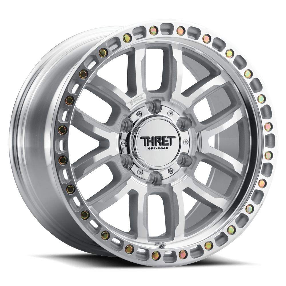 THRET OFFROAD BLAZE 17x9 MACHINED/MACHINED RING