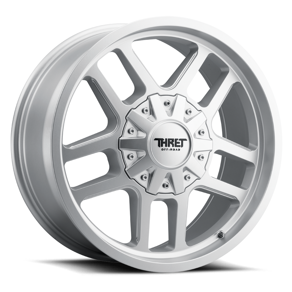 THRET OFF-ROAD RADAR 17x8.5 SATIN SILVER