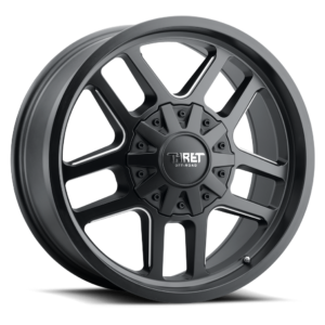 809 Satin Black Milled